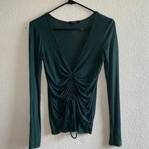 Scrunch long sleeve top